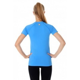 BRUBECK RUNNING AIR PRO koszulka damska niebieska