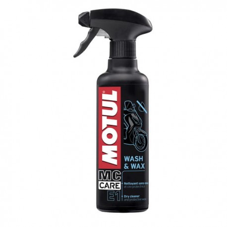 Środek czyszcząco-ochronny Motul E1 Wash & Wax 0,4L
