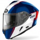 Kask integralny AIROH SPARK Flow Blue/Red Gloss