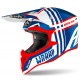 KASK OFF-ROAD AIROH WRAAP BLUE/RED GLOSS