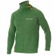 BRUBECK męska bluza termoaktywna sportowa zielona