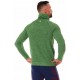 BRUBECK męska bluza termoaktywna sportowa zielona