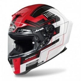 KASK AIROH GP550 S CHALLENGE RED GLOSS