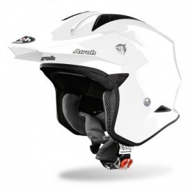 KASK AIROH TRR S COLOR WHITE GLOSS