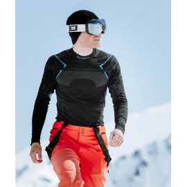 Termoaktywna męska bluza narciarska Thermo niebieska