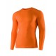 Koszulka męska wełniana ACTIVE WOOL pomarańczowa