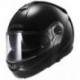 LS2 Strobe kask motocyklowy szczękowy FF325 Solid Black czarny Blenda