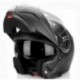 LS2 Strobe kask motocyklowy szczękowy FF325 Solid Black czarny Blenda