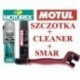 Zestaw Motorex Road Strong smar do łańcucha + Motul C1 środek do czyszczenia + szczotka