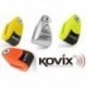 Kovix KAL6 Blokada tarczy hamulcowej z alarmem 120bB + linka przypominacz + etui saszetka