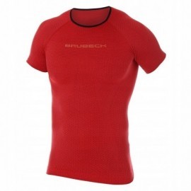 BRUBECK 3D Run PRO koszulka męska czerwona